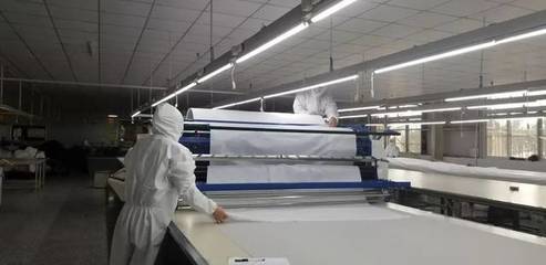 點贊!平度市首家防護服生產企業開工生產